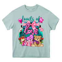 Arona Loads of love truck Valentine's Day Heavy Core Tee - HowdyJamesFarm