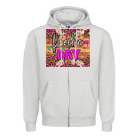 Dove Grey race day Zipper Hoodie - JahusDesignShop