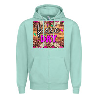 Seafoam race day Zipper Hoodie - JahusDesignShop