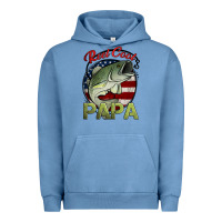 Pigment Pebble Blue reel cool papa fishing Urban Hoodie - Jasminsmagicworld