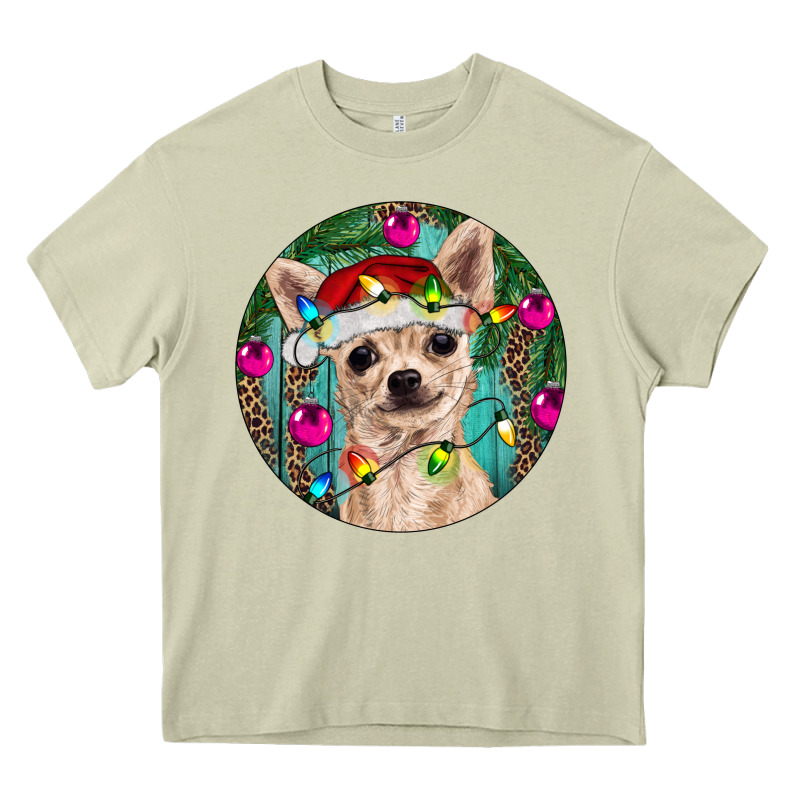 Christmas Chihuahua Heavy Core Tee by RanaPortraitStore | Teevron
