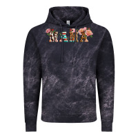 Cloud Black western mama pink roses Mother's Day Vintage Hoodie - LillyAllenDesigns