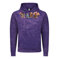 Cloud Purple western mama pink roses Mother's Day Vintage Hoodie - LillyAllenDesigns