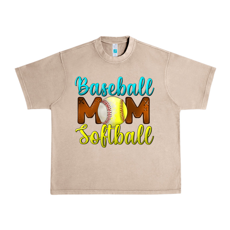 Baseball Mom Softball Urban Heavy Tee by BundleAndBundleShop | Teevron