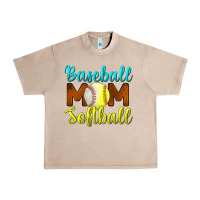 French Oak baseball mom softball Urban Heavy Tee - BundleAndBundleShop