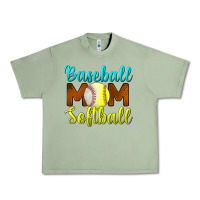 Oil Green baseball mom softball Urban Heavy Tee - BundleAndBundleShop