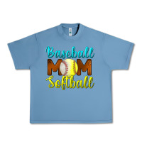 Pebble Blue baseball mom softball Urban Heavy Tee - BundleAndBundleShop