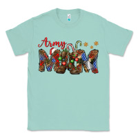 Seafoam Christmas army mom mother's day Classic Tee - HowdyJamesFarm