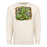 Sandshell serape cowhide cactus Premium Sweatshirt - JahusDesignShop