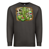 Smoke serape cowhide cactus Premium Sweatshirt - JahusDesignShop