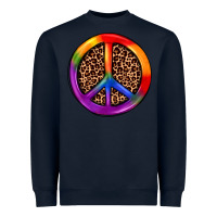 Navy peace sign pride Heavyweight Sweatshirt - JahusDesignShop