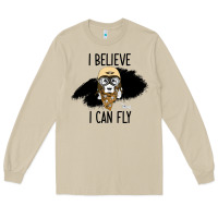 Mushroom I Beleive I Can Fly, Dog, Long Sleeve Tee - Bettercallsaul