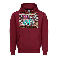 Burgundy race wife Zipper Hoodie - JahusDesignShop