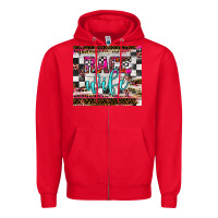 Red race wife Zipper Hoodie - JahusDesignShop