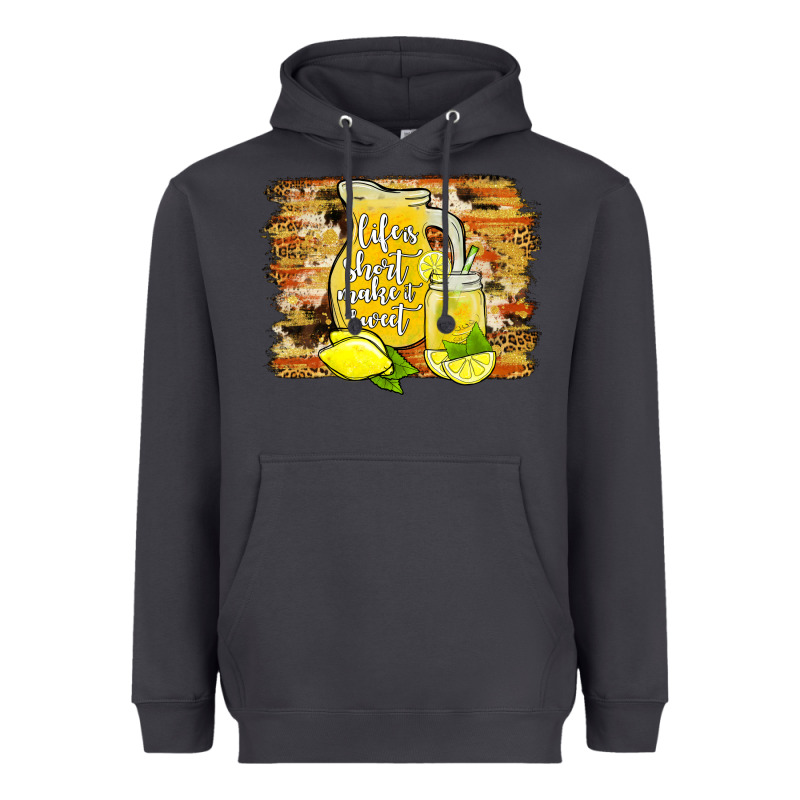 Life Is Short Make It Sweet Heavyweight Hoodie by JahusDesignShop | Teevron