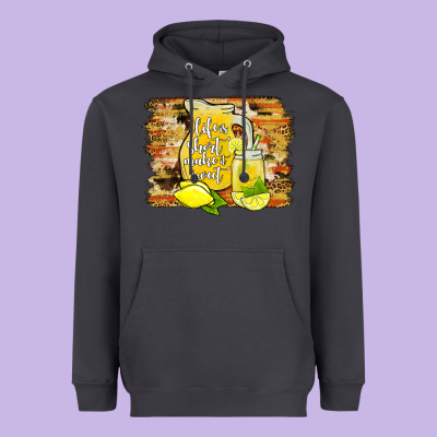 Life Is Short Make It Sweet Heavyweight Hoodie Designed By Jahusdesignshop