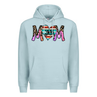Blue Mist girl mom Premium Hoodie - CowhideDigitalArt