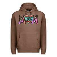 Chestnut girl mom Premium Hoodie - CowhideDigitalArt