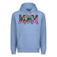 Colony Blue girl mom Premium Hoodie - CowhideDigitalArt