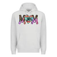Dove Grey girl mom Premium Hoodie - CowhideDigitalArt