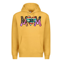 Mustard girl mom Premium Hoodie - CowhideDigitalArt
