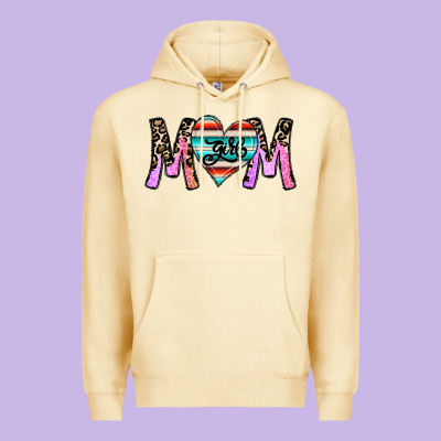 Girl Mom Premium Hoodie Designed By Cowhidedigitalart