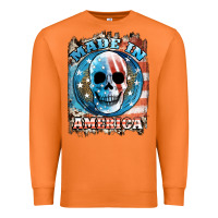 Carrot made in america skull Premium Sweatshirt - JahusDesignShop