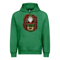 Emerald Gnomes With Coffee Christmas Urban Hoodie - RanaPortraitStore