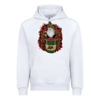 White Gnomes With Coffee Christmas Urban Hoodie - RanaPortraitStore