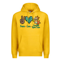 Lemon peace love pumpkin spice latte Premium Hoodie - Jasminsmagicworld