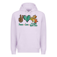 Lilac peace love pumpkin spice latte Premium Hoodie - Jasminsmagicworld