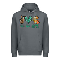 Rock peace love pumpkin spice latte Premium Hoodie - Jasminsmagicworld