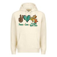 Sandshell peace love pumpkin spice latte Premium Hoodie - Jasminsmagicworld