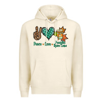 Tofu peace love pumpkin spice latte Premium Hoodie - Jasminsmagicworld