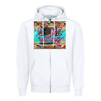 White gone racing Zipper Hoodie - JahusDesignShop