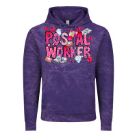 Cloud Purple Postal Worker Vintage Hoodie - CowhideDigitalArt
