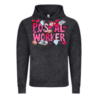 Vintage Black Postal Worker Vintage Hoodie - CowhideDigitalArt