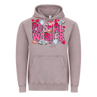 Vintage Zinc Postal Worker Vintage Hoodie - CowhideDigitalArt