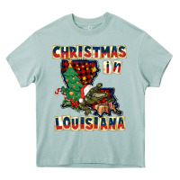 Arona christmas in louisiana Heavy Core Tee - CowGirlArtShop