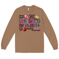 Toasted Coconut 100 days of school Long Sleeve Tee - LillyAllenDesigns