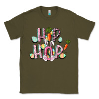 Army Green Hip hop Easter Classic Tee - CowGirlArtShop