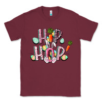 Burgundy Hip hop Easter Classic Tee - CowGirlArtShop