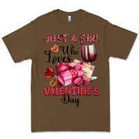 Cacao just a girl who loves valentine's day Premium Tee - OliviaCreatesArt