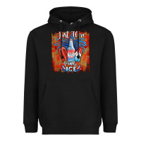 Black just here for the ice Heavyweight Hoodie - JahusDesignShop