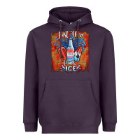 Plum just here for the ice Heavyweight Hoodie - JahusDesignShop