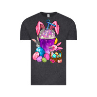 Vintage Black Easter Coffee Cup Vintage Tee - BundleAndBundleShop
