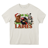 Cream all the jingle ladies Heavy Core Tee - CowGirlArtShop