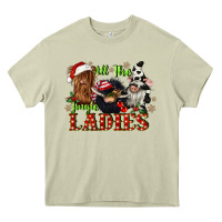 Mossy all the jingle ladies Heavy Core Tee - CowGirlArtShop