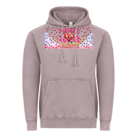 Vintage Zinc Mama is Valentine 16oz Vintage Hoodie - CowhideDigitalArt