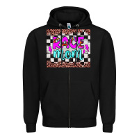 Black race mom Zipper Hoodie - JahusDesignShop